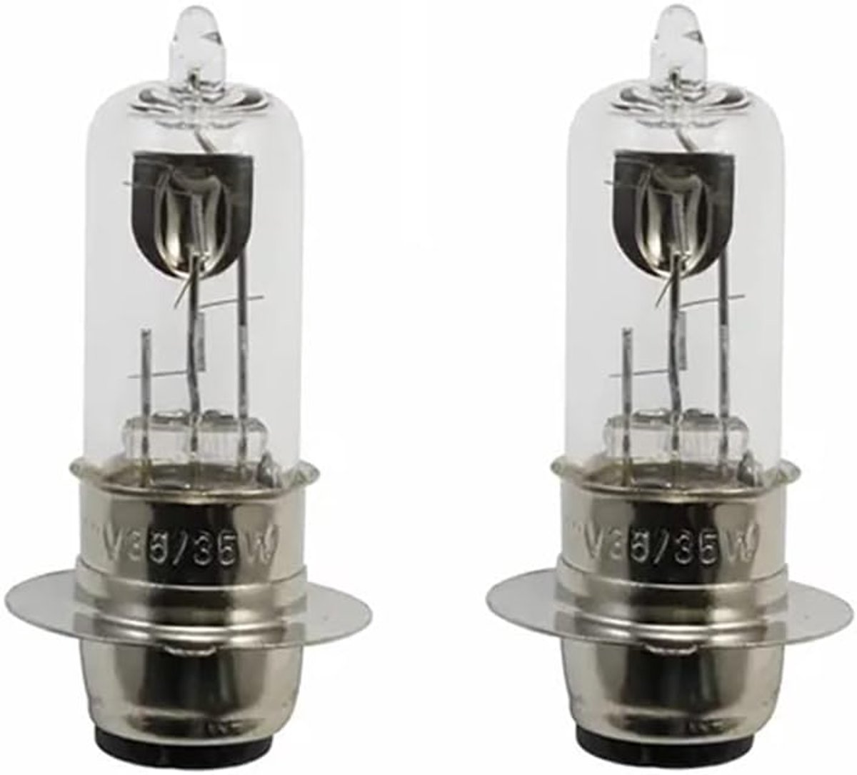 Motorfiets Halogeenkoplampen 35/35W - Wit - 12V - Optimale zichtbaarheid voor uw scooter - ShopVlot
