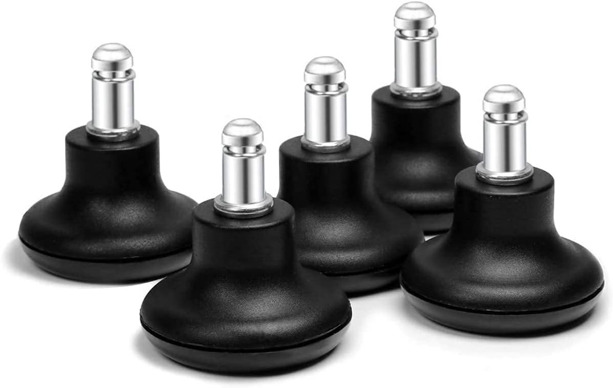 Kantoorstoel Bell Glides 5cm - Vervangstopper voor Zwenkwielen - Hoog profiel, Geschikt voor Stoelen - ShopVlot