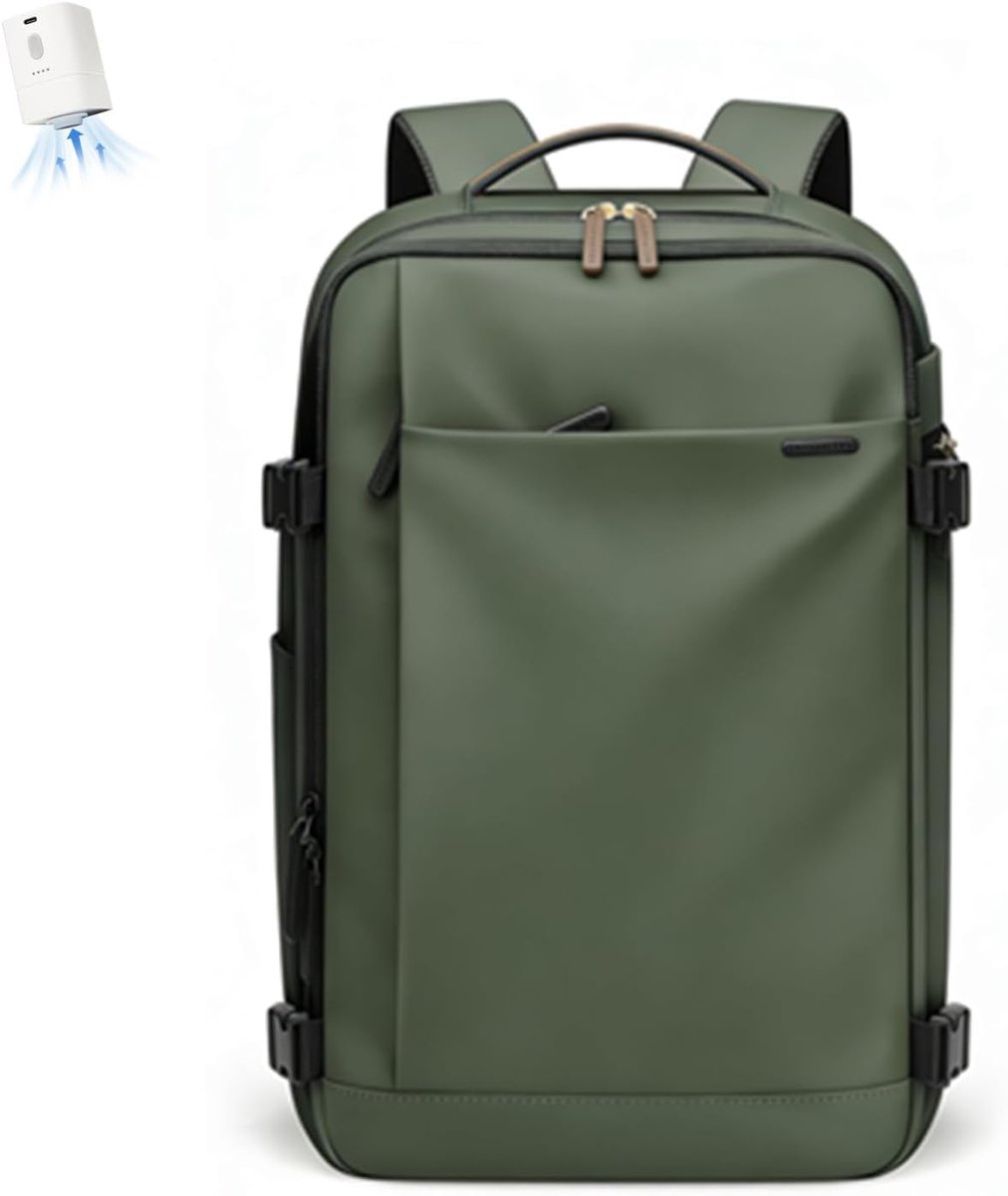 Reisrugzak met vacuümcompressie 40x30x20 - waterdicht - met pomp - meer opbergruimte voor reizen - ShopVlot