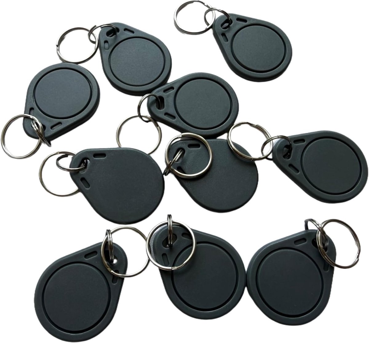 RFID Tag 13.56MHz - ABS IC Keychains - Pack van 100 - Voor Toegangscontrole - ShopVlot