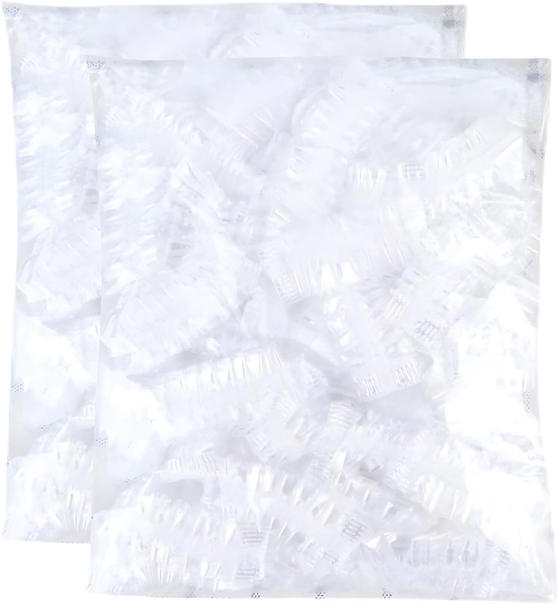 200 stuks transparante wegwerp oorbeschermers voor douche, waterdichte plastic oorhoesjes met elastiek voor bad, spa - ShopVlot