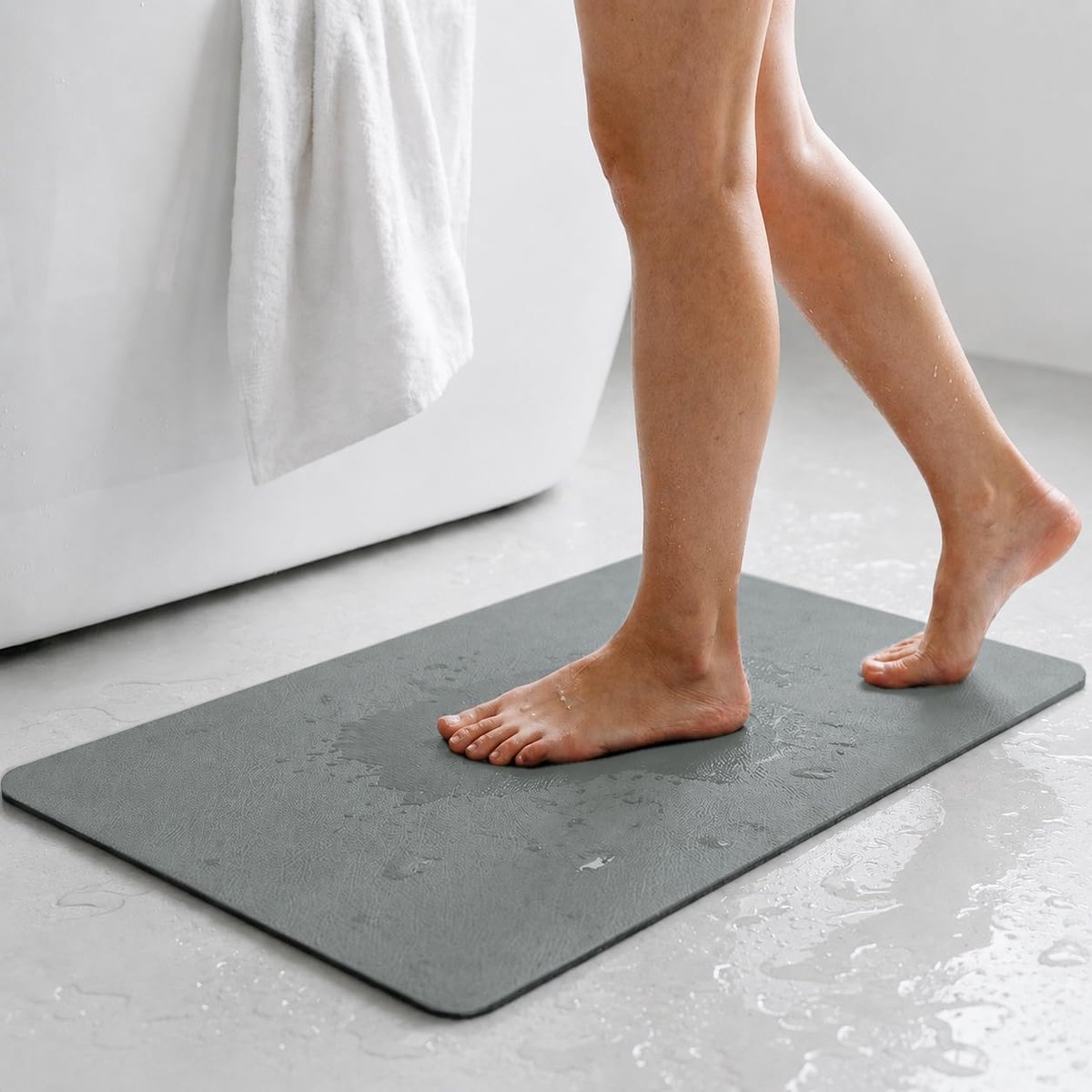 Antislip badmat absorberend badkamertapijt (40 x 60 cm) - ShopVlot