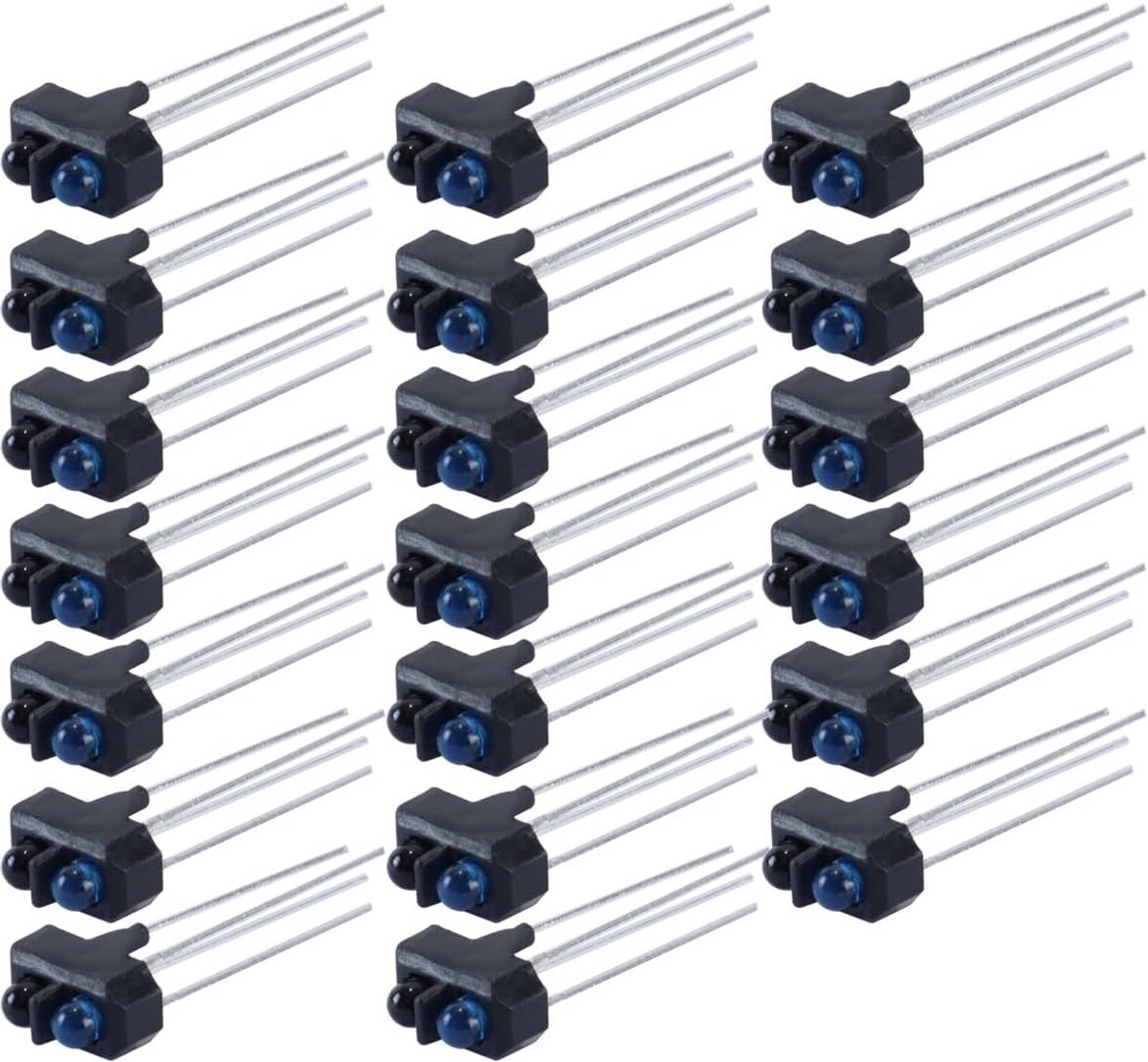 Reflectieve optische sensor TCRT5000L - 20 stuks - infrarood lichtschakelaar - detecteert objecten - ShopVlot