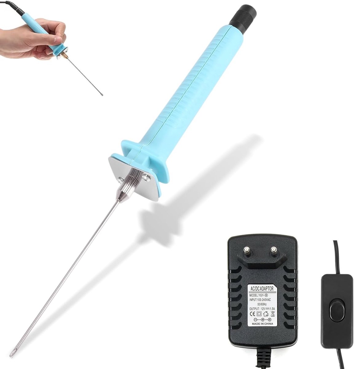 Elektrische Styrofoam Cutter - Hot Wire Snijpen - EU Plug - Voor nauwkeurig snijden van schuim - ShopVlot