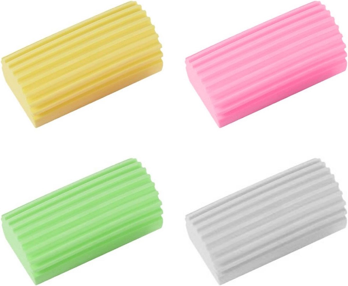 Waterabsorberende Spons Set - 4 Stuks - PVA Materiaal - Multifunctioneel Schoonmaken - ShopVlot