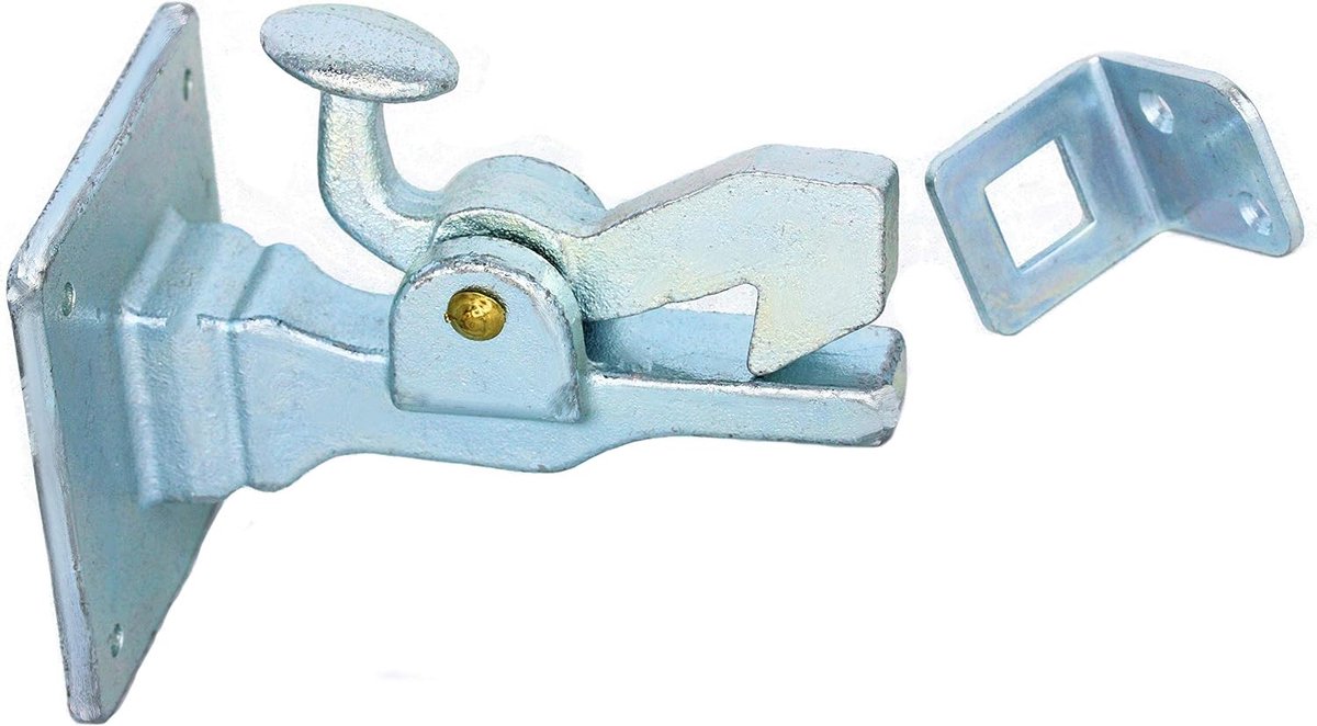 TORFESTSTELLER Door Hook Door Stopper Door Lock (Lock with Wall Plate) - ShopVlot