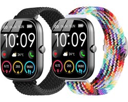 Watch Strap For uaue T60/T50S,22mm Braided Strap For Jugeman P99/Y66,Nerunsa P66D,Donerton T50S/T50H,Popglory - ShopVlot