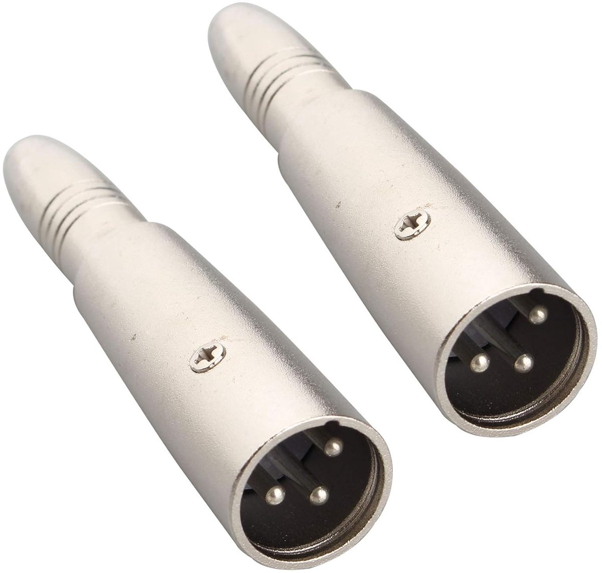 XLR 3 Pin Male naar 1/4" 6.35mm Female Jack - Metalen connector - Hoogwaardige audio-adapter - Voor microfoons en DJ's - ShopVlot