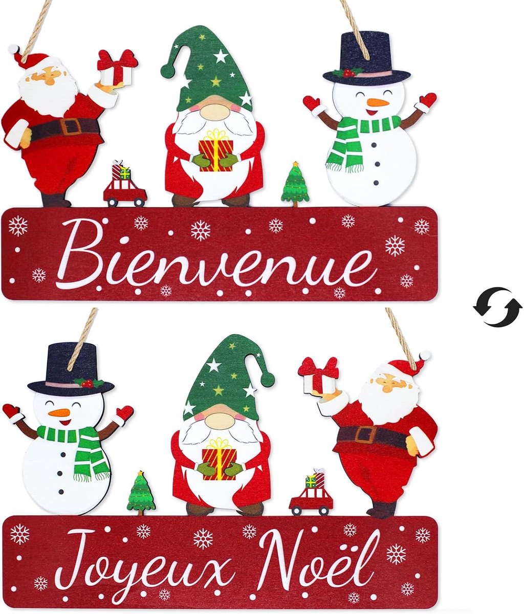 Pendant wood Christmas (A) - ShopVlot