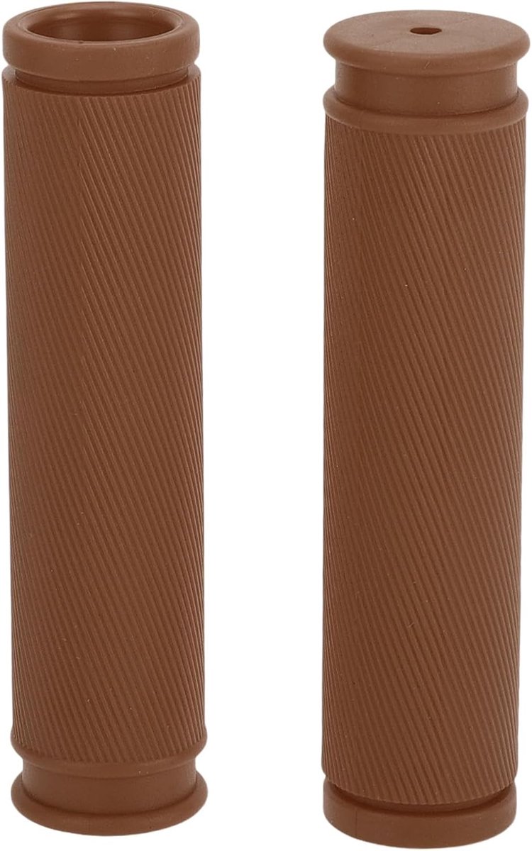 Fietsstuurgrepen Covers 125mm Lang Lichtgewicht - Fietsstuurbeschermer Bruin 1 Paar - ShopVlot