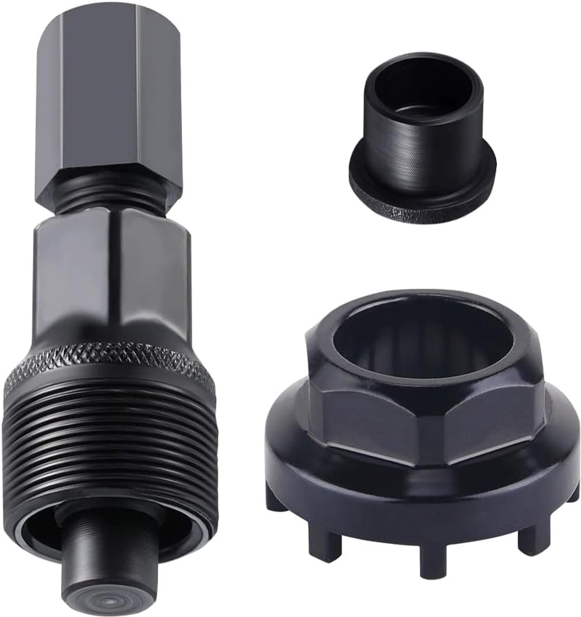Crank Puller for Bike, 42mm Bicycle Locking Tools, Crank Puller, Inner Bearing Tool with 8 Teeth Washer Compatible - ShopVlot
