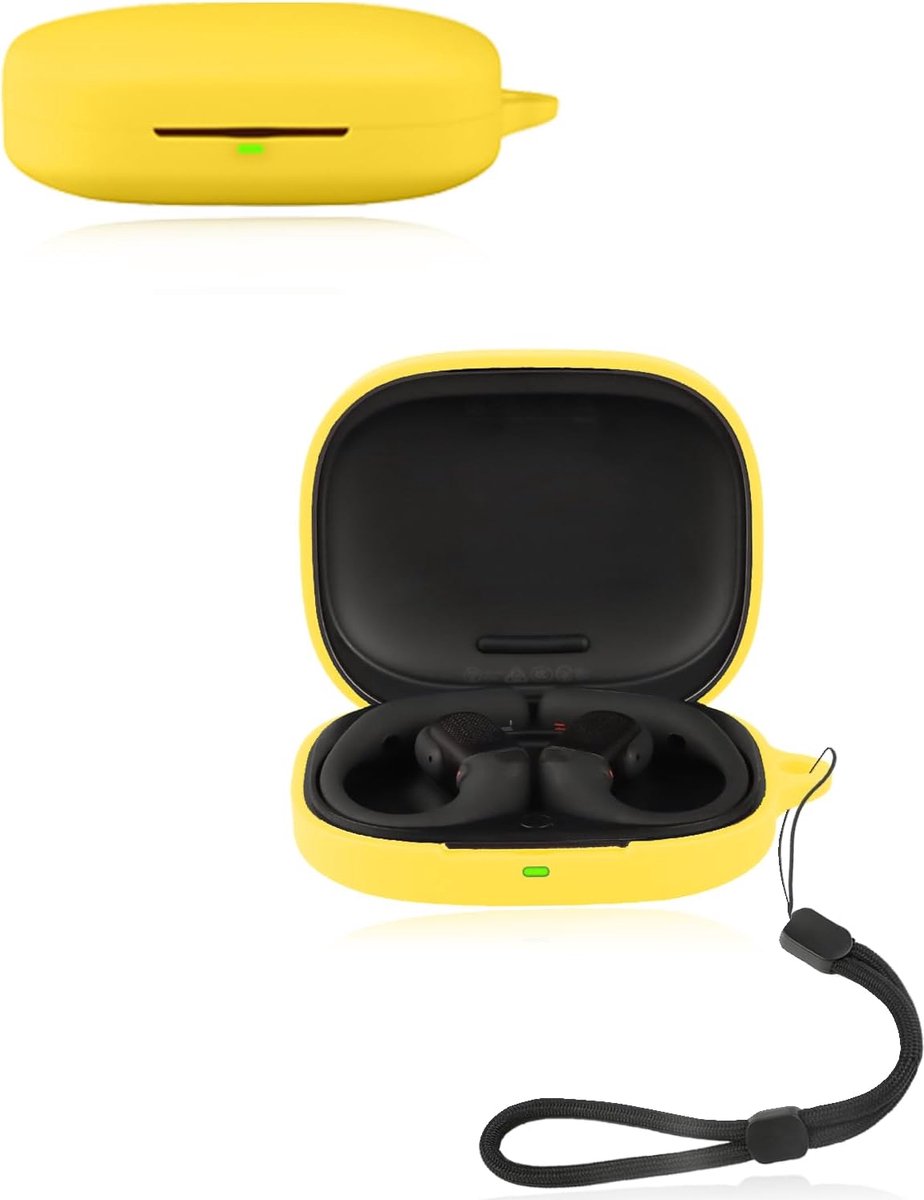 Shokz OpenFit Pro Headset Case, Soft Silicone Protective Case Compatible with Shokz OpenFit Pro with Drawstring - ShopVlot