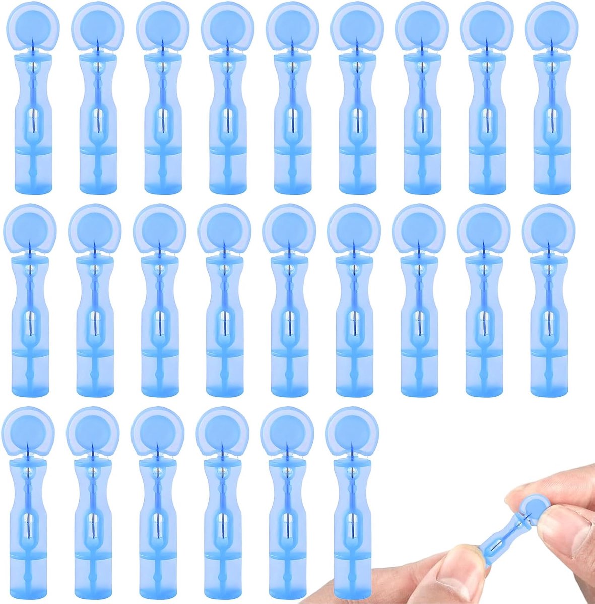 100 Pcs Disposable Blackhead Irregularities, Pimple Expression Tools, Sterile Pimple Needles, Disposable Acne Pimples - ShopVlot