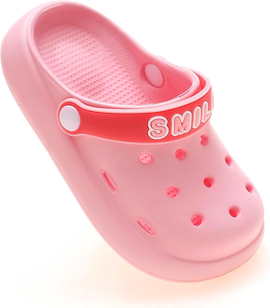 Children's Clogs, Sandals, Summer Shoes, Garden Shoes, Girls, Boys, Beach Sandals, Slip-On Flat Bathing Shoes, Rubber - ShopVlot