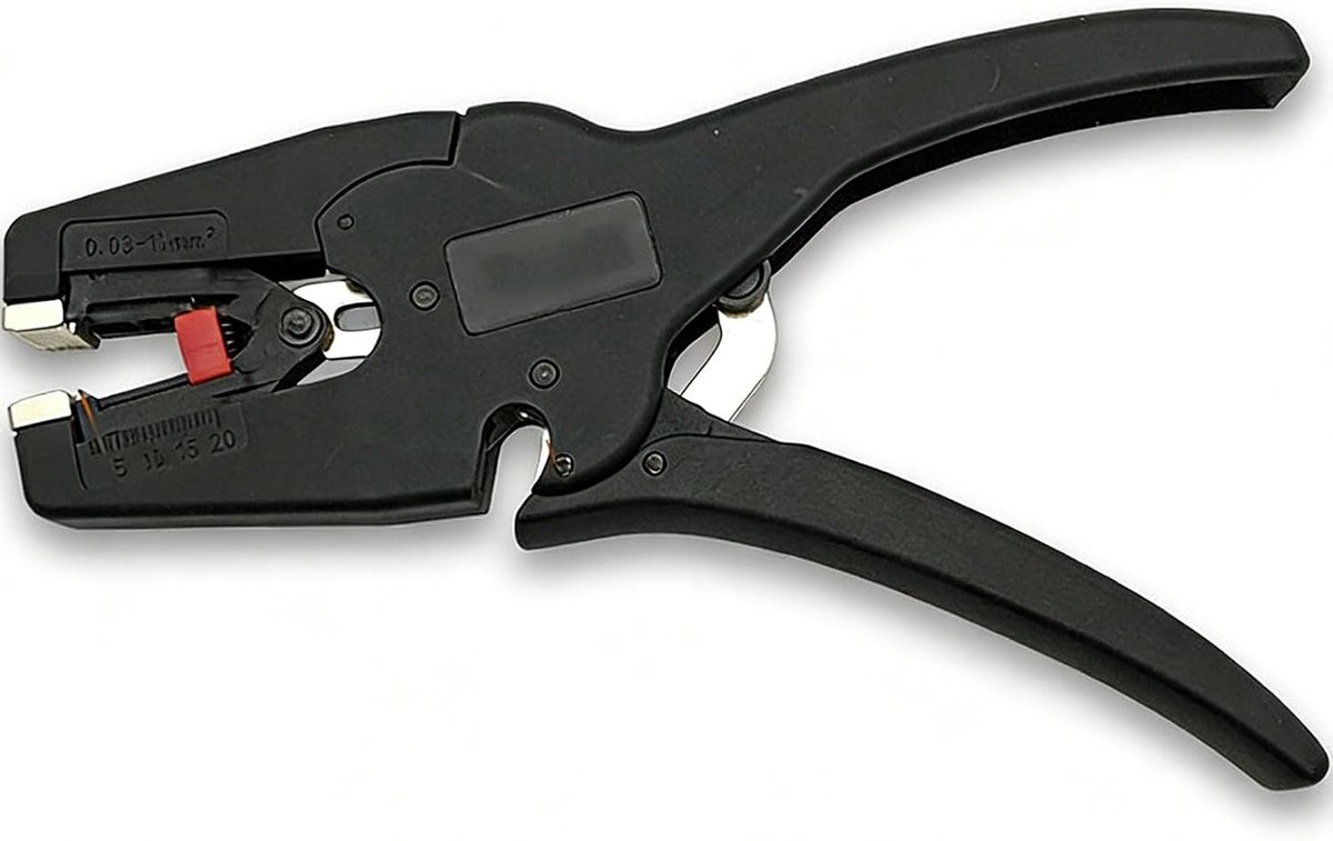 Cable stripper, fine tuning, cable dismantler, automatic stripping pliers [AWG 32-7/0.03-10 mm²] - ShopVlot