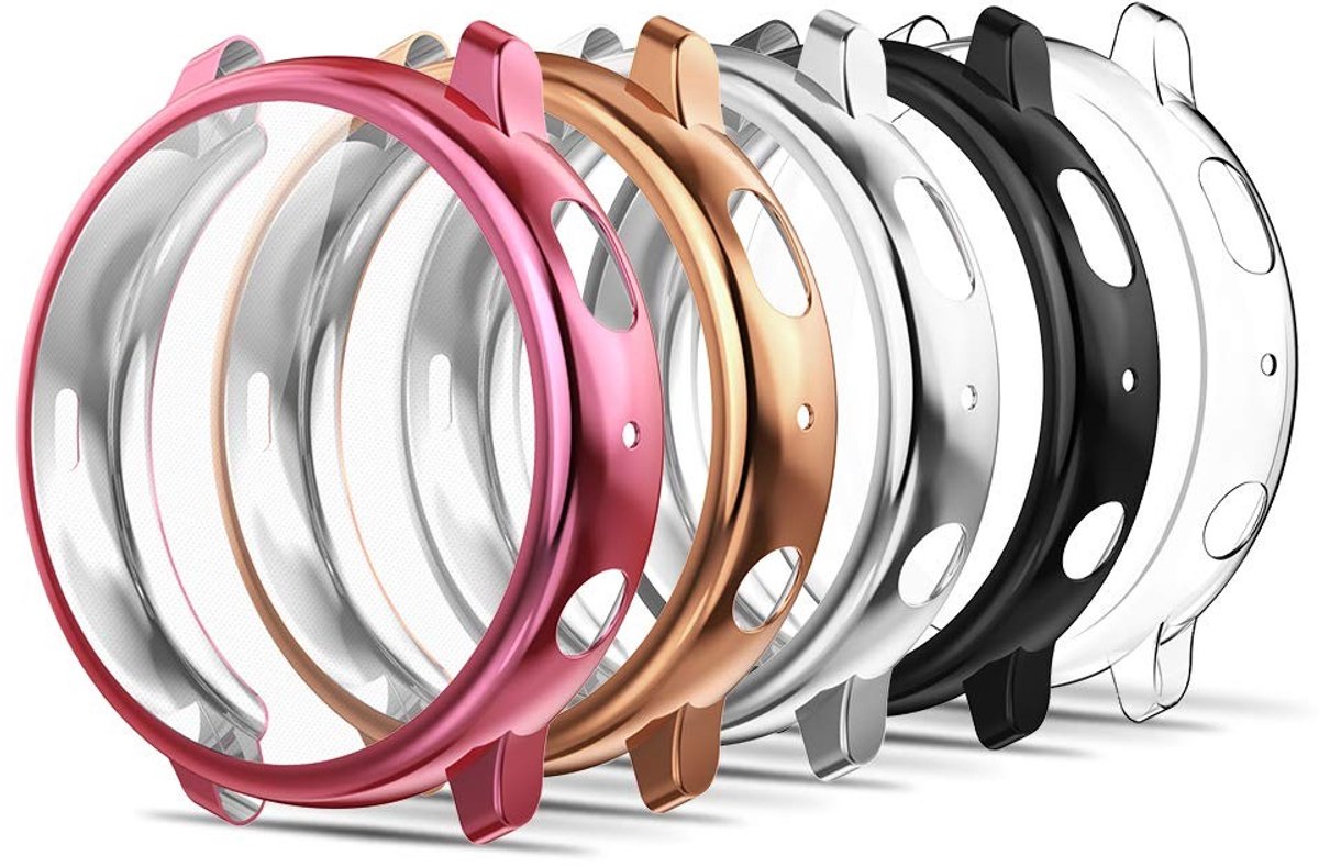 Solidchoice - 5-Pack Screen Protector Bumper Case voor Smartwatch