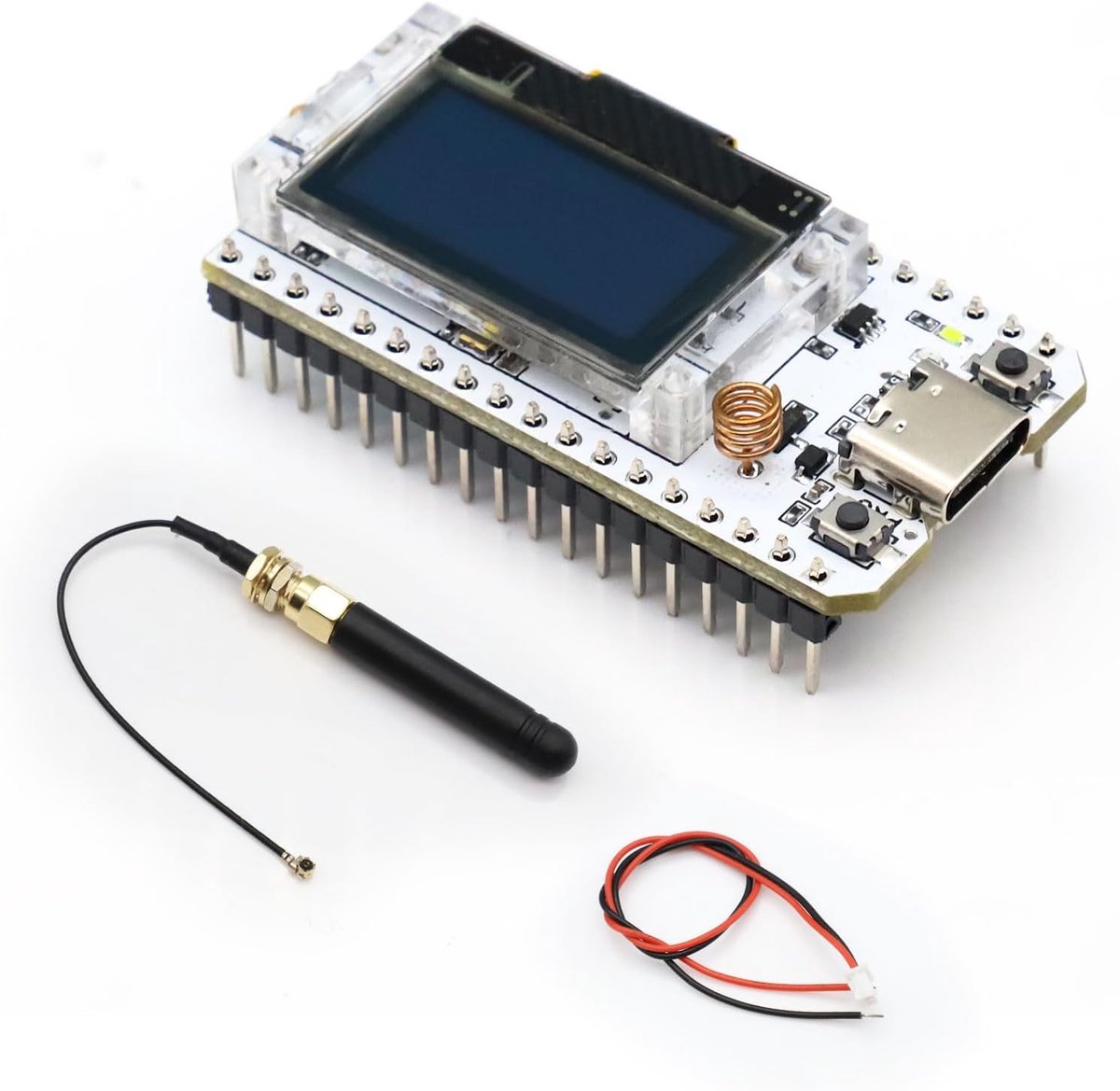 ESP32 LoRa ontwikkelbord met OLED-display - Dual-Core IoT bord 240MHz - Ondersteunt LoRaWAN en Arduino - ShopVlot