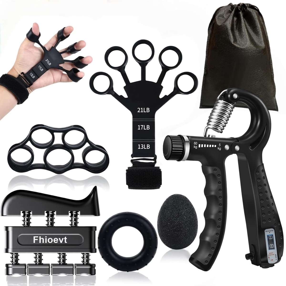 Solidchoice - Hand Trainer Set voor Grip Versterking