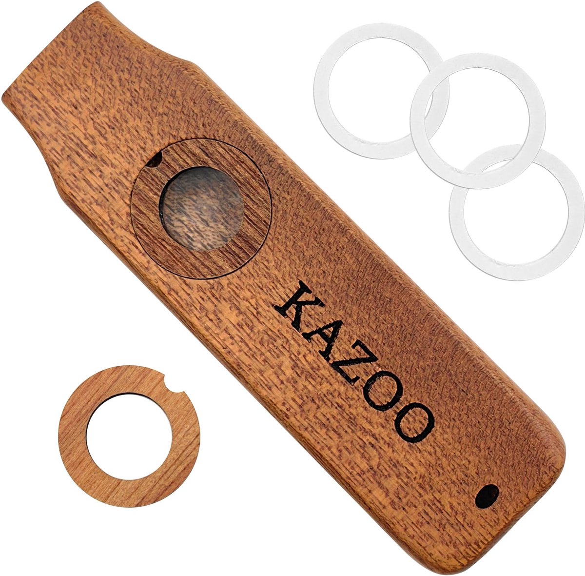 Solidchoice - Professionele Houten Kazoo voor Muziekbegeleiding