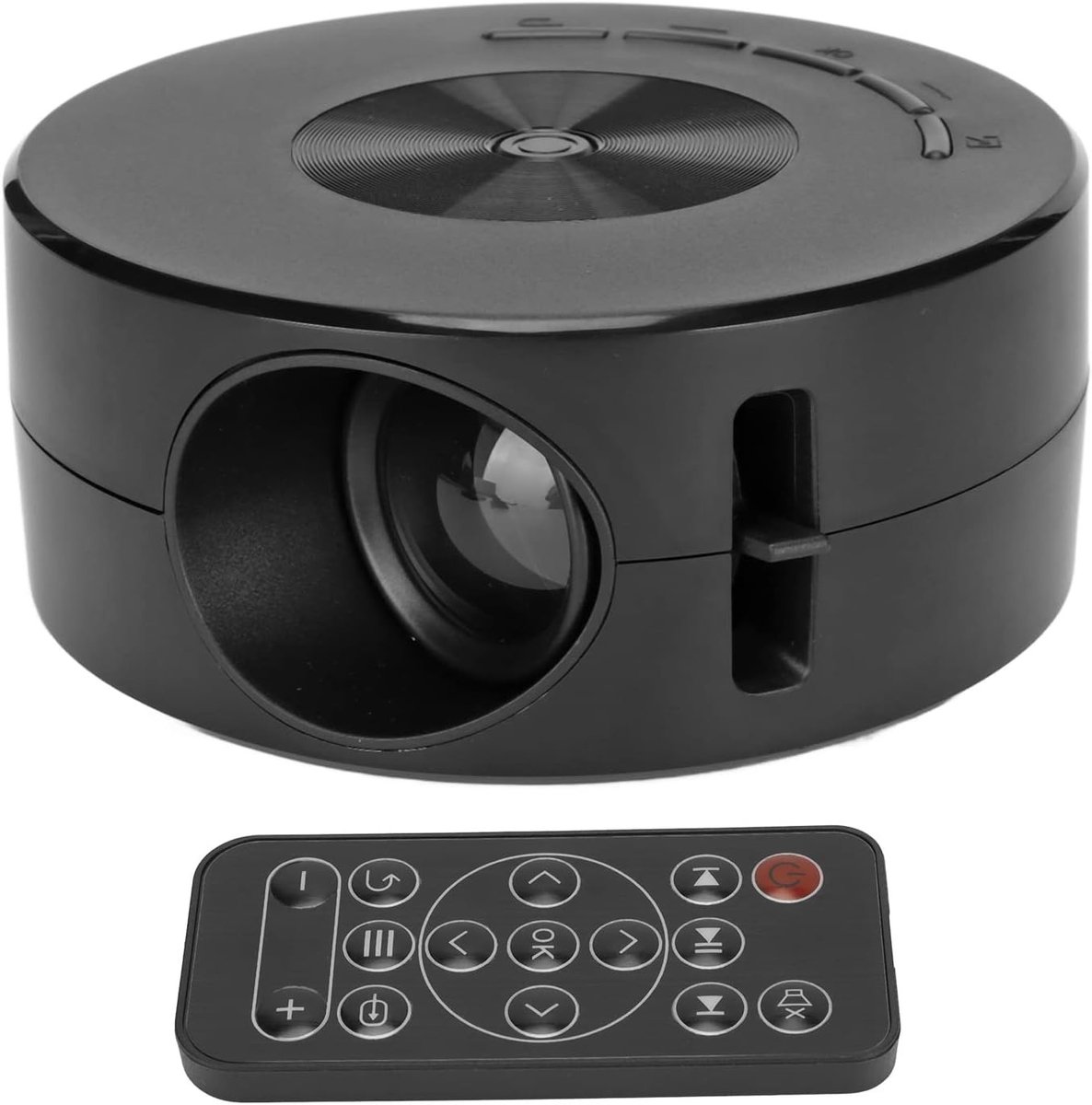 Compacte LED Projector voor Thuisbioscoop, Ideaal voor Buiten, 1080P Resolutie, Draagbare Video Projector met Diffuse Reflectie Technologie