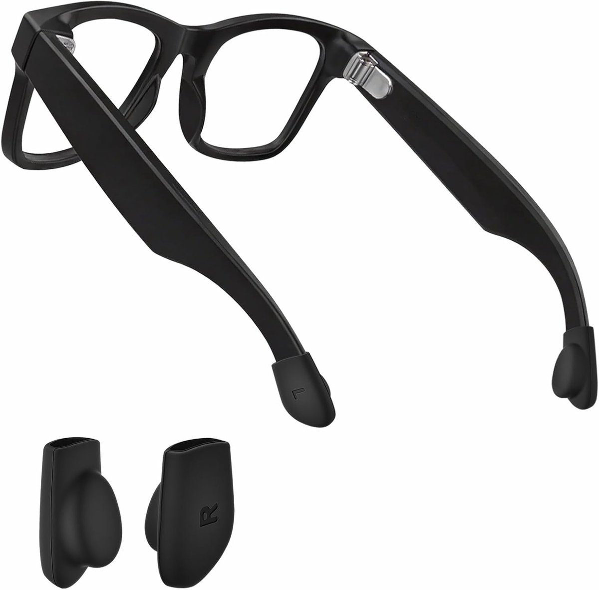 Brillen-oorkussens voor Ray-Ban Meta Wayfarer/Skyler/Headliner Gen 2 Smart Glasses accessoires, antislip siliconen - ShopVlot