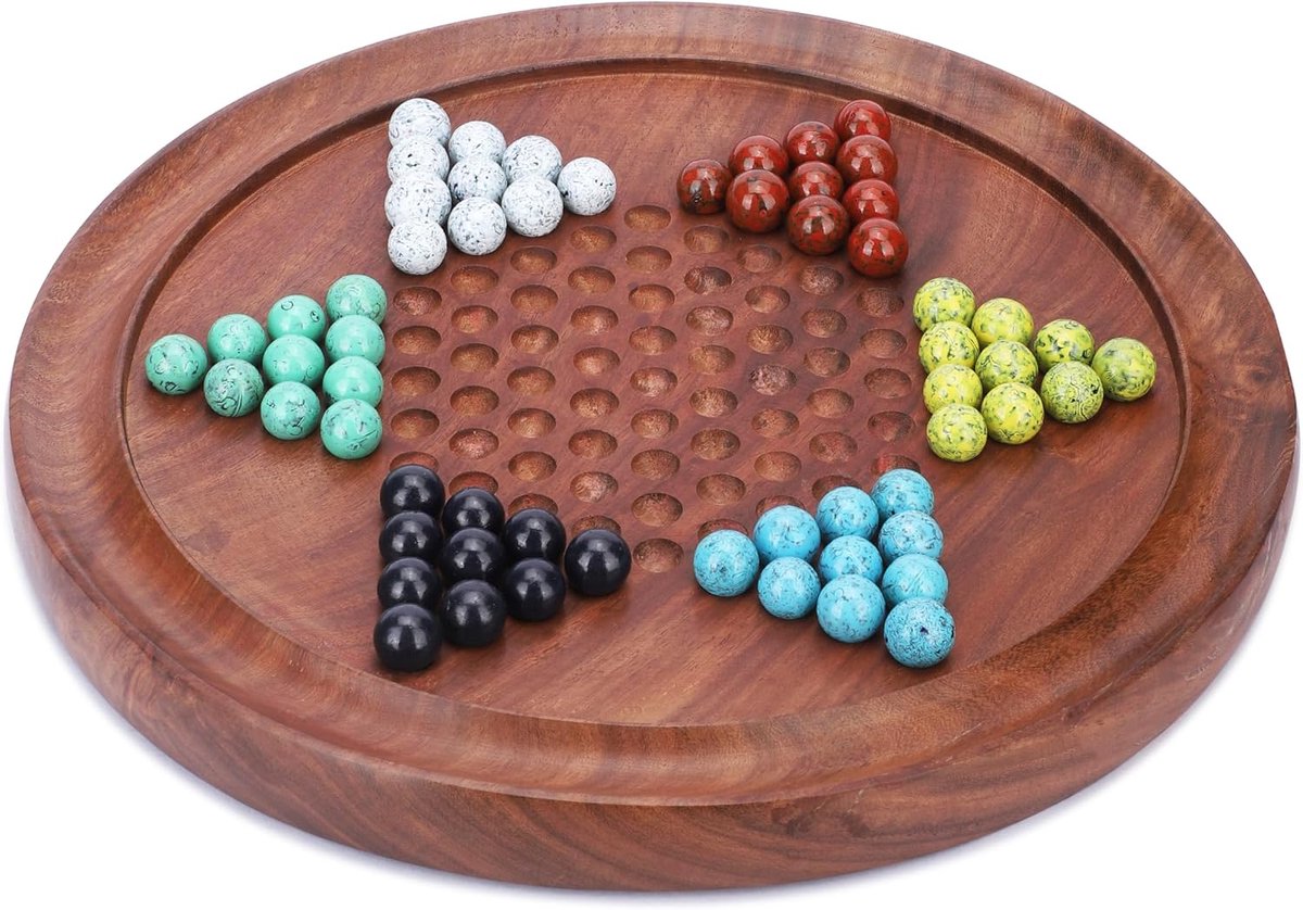 Ajuny 12 inch set Chinese lady made of wood with 60 luminous glasses ks in 6 perfect strategy game for children and - ShopVlot