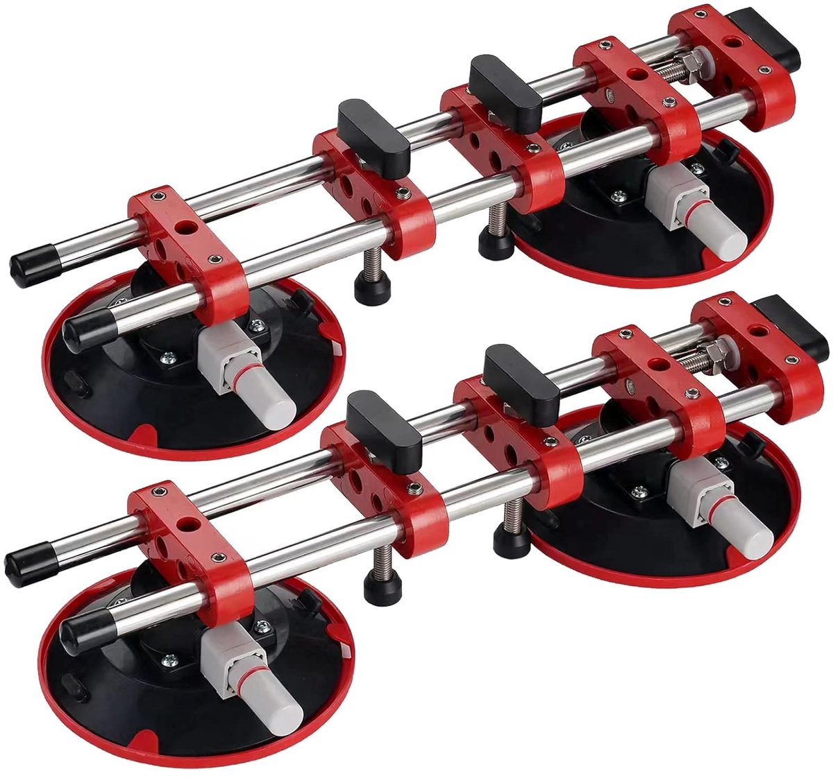 2pcs Suction Cups, 6 Inch Setter Joints Without Seals with Double Suction Cup for Leveling Joints, Tools - ShopVlot