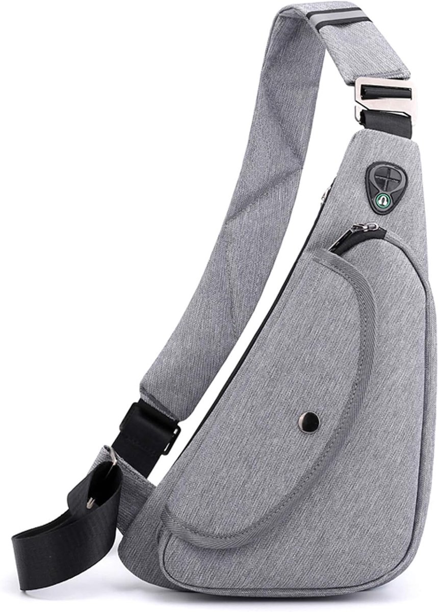 FANDARE Ultralight Chest Bag Men's Shoulder Bag Lightweight Sling Bag Boys Shoulder Bag for Travel Sports Hiking - ShopVlot