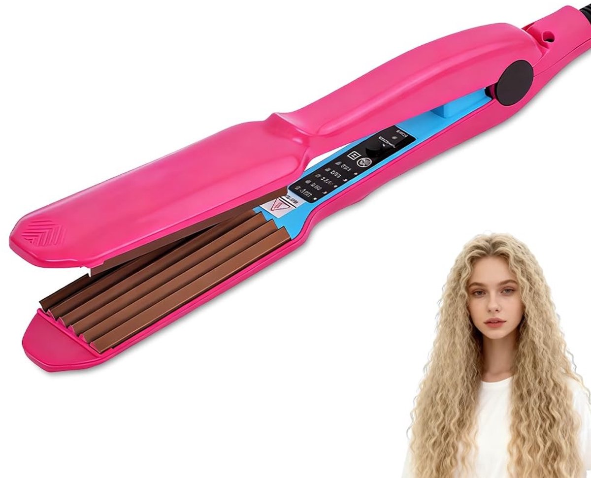 Solidchoice - Crepe Iron met 5 Temperatuurinstellingen voor Haarstyling
