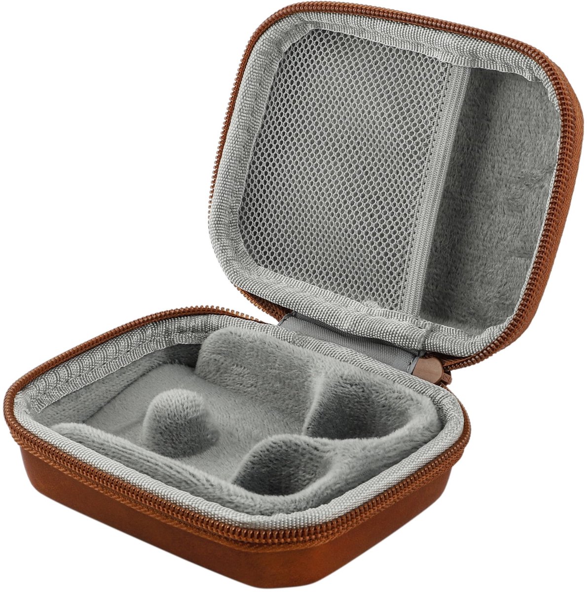 Solidchoice - Waterdichte Hoofdtelefoon Beschermcase van Leer