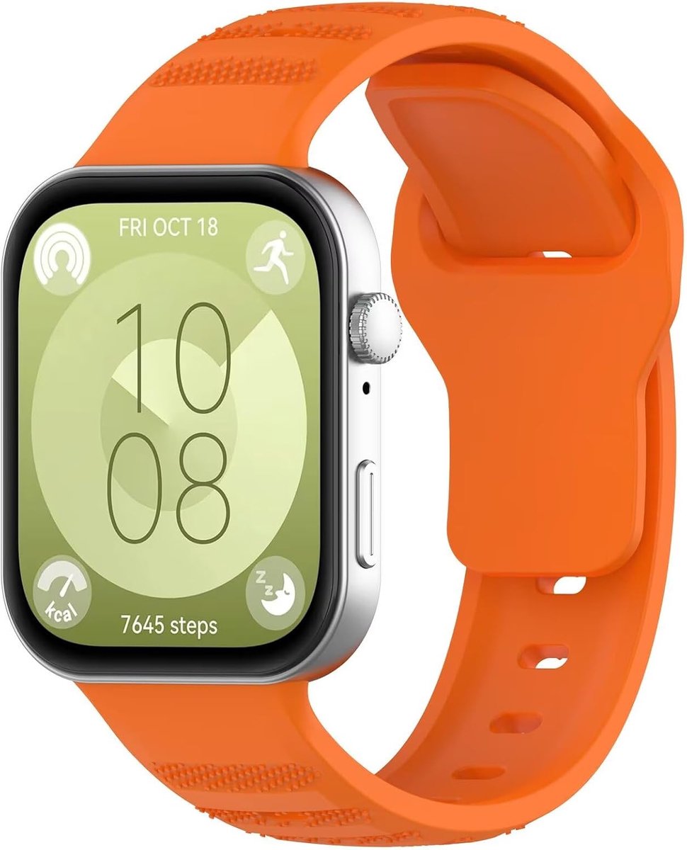 FTRONGRT Zachte siliconen horlogeband compatibel met Huawei Watch Fit 5 Pro/Fit 5, vervangende polsbandjes armband ( - ShopVlot