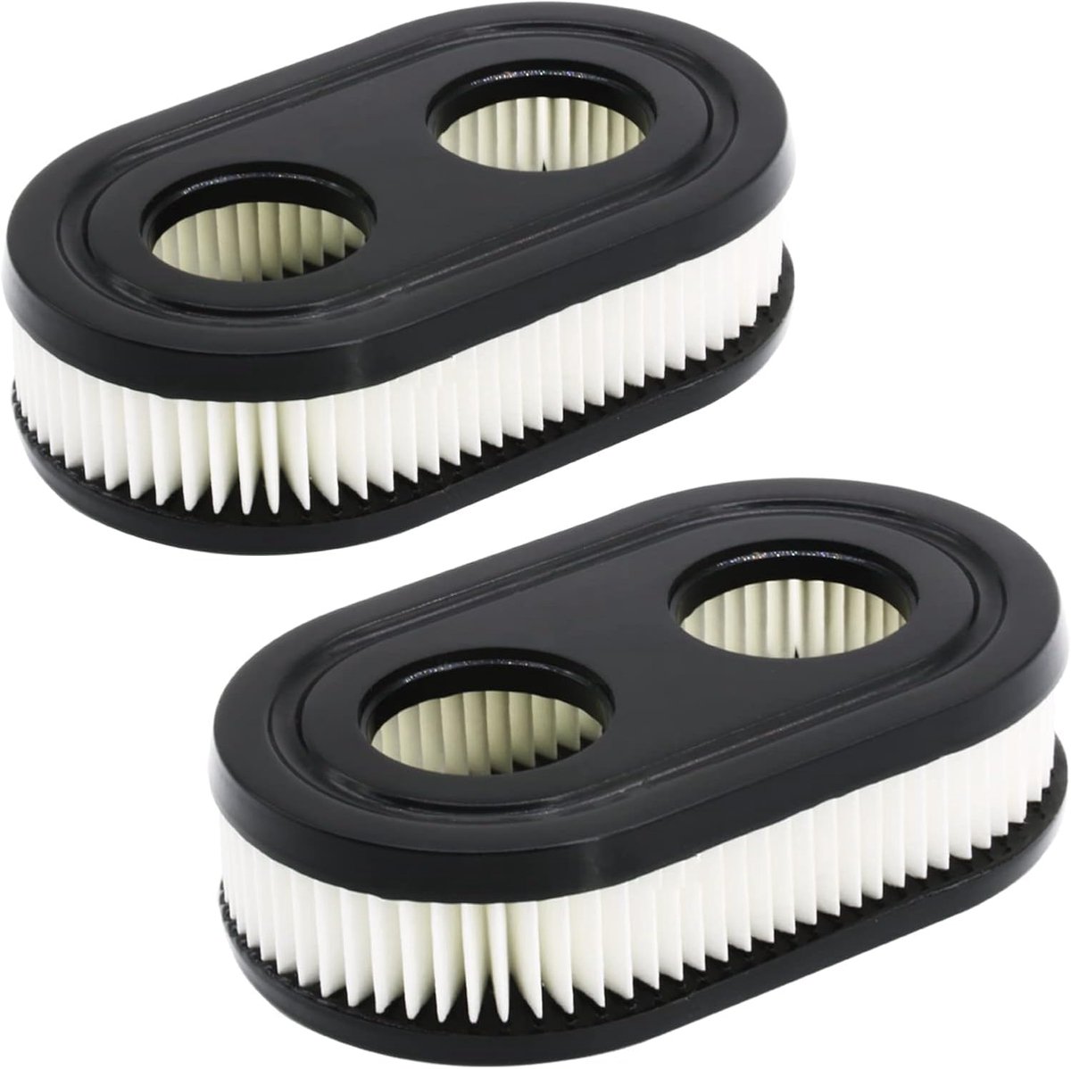 2 stuks 593260 luchtfilter voor grasmaaier, 798452 334404 vervangende luchtfilter compatibel met Briggs & Stratton - ShopVlot
