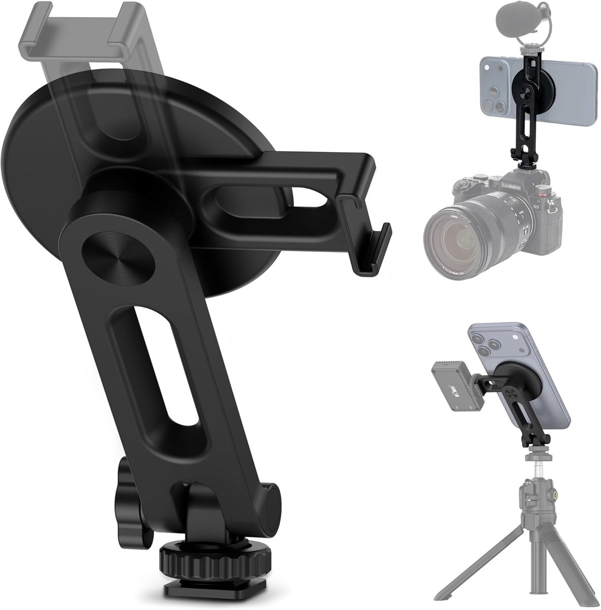 Kiorafoto Magnetic Cold Shoe Mount for Phones & Action Camera - ShopVlot