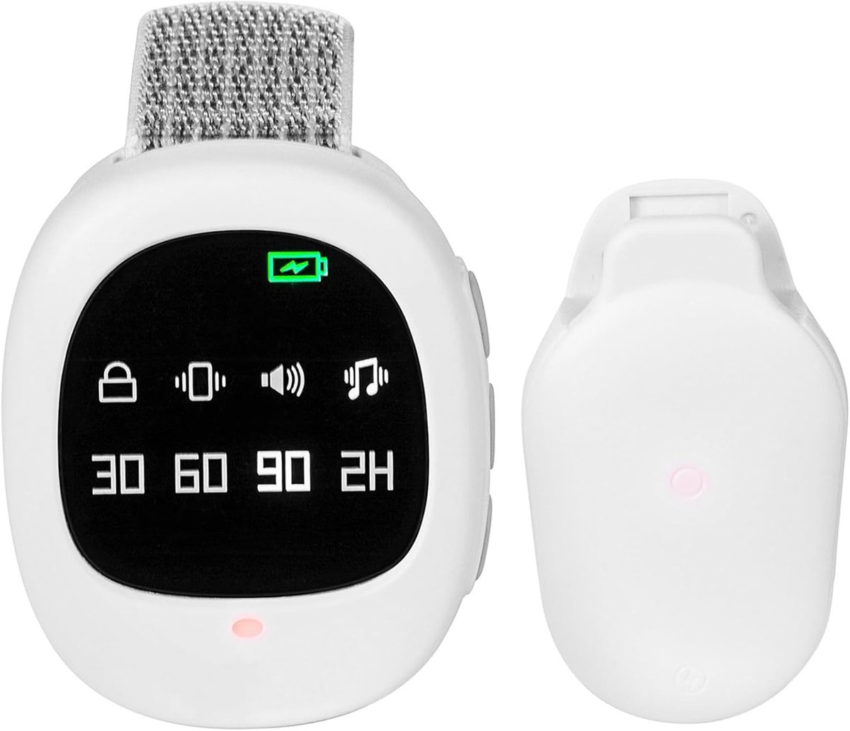 Wireless Bed Water Alarm, Bed Wetting Alarm with 3 Reminder Modes, USB-C Rechargeable, High Sensitivity, Bedwetting - ShopVlot