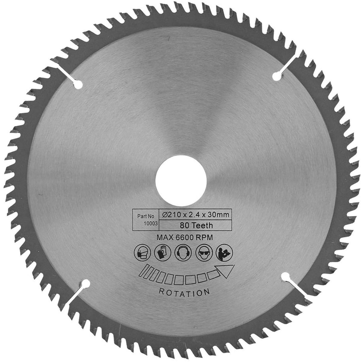 Circular Saw Blade 210 mm 80T Universal Carbide Tct for Round Table Saw, 80 Teeth, Disc for Table Saw, for Cutting - ShopVlot