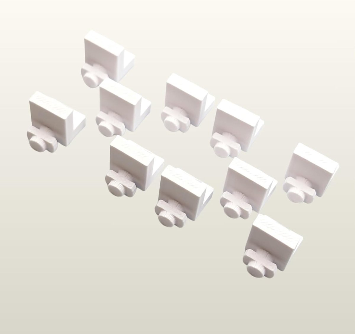 Vervangende vloerdragers, 10 stuks, wit, compatibel met Siematic keuken - ShopVlot