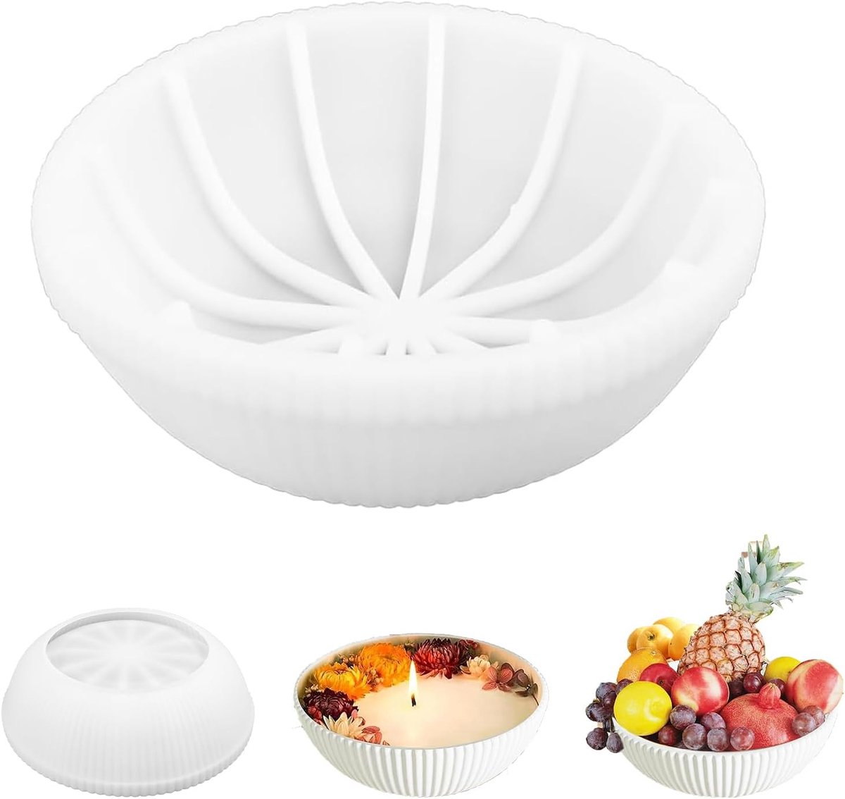 Casting Molds Silicone Shell, Silicone Molds Bowl ø20 - ShopVlot