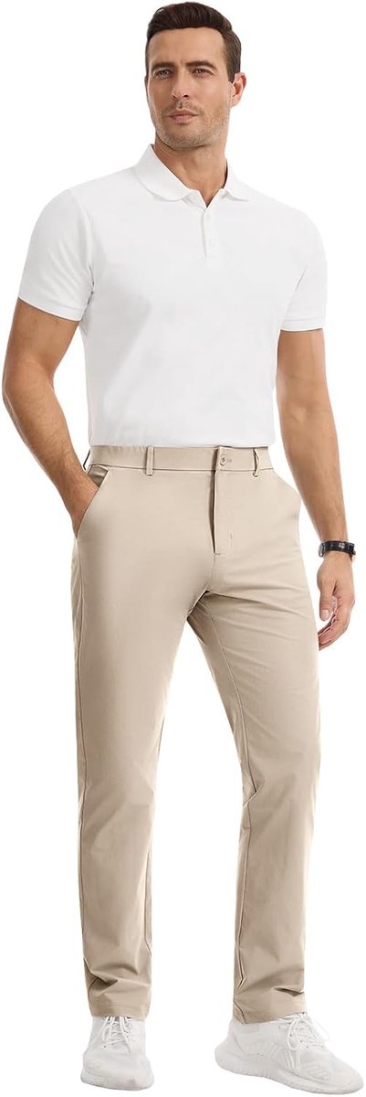Golfbroeken slim fit - ademend en rekbaar - lichtgewicht stof - snel drogend - ShopVlot