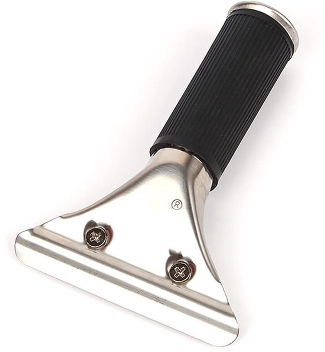 Raamwisser Professioneel - Glasreiniger - Handvat - Roestvrij Staal - 25 cm - Comfortabele Grip