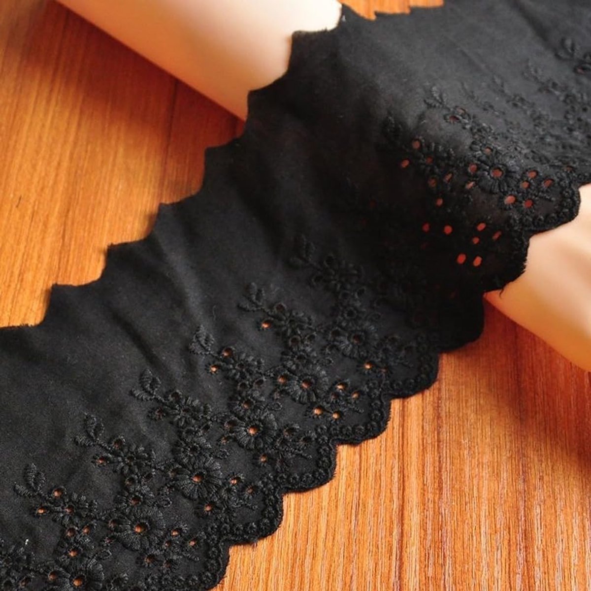 Kantlint 15 ft - 4,3 Inch Breed - Katoen - Perfect voor trouwdecoraties - ShopVlot