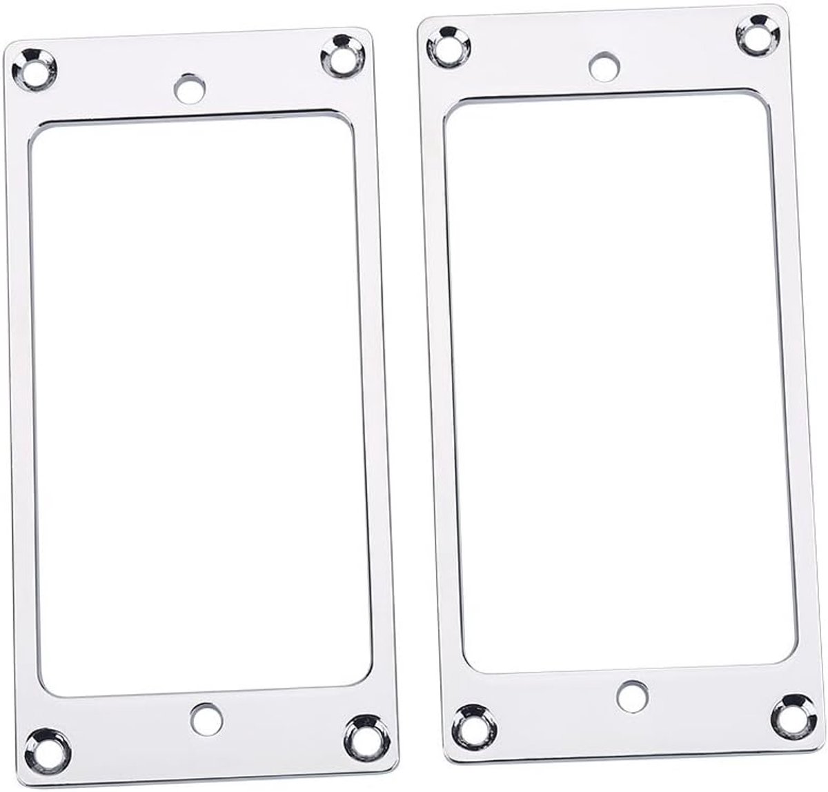 Humbucker frame assembly ringen - metalen constructie - zilver - geschikt voor DIY gitaren - ShopVlot