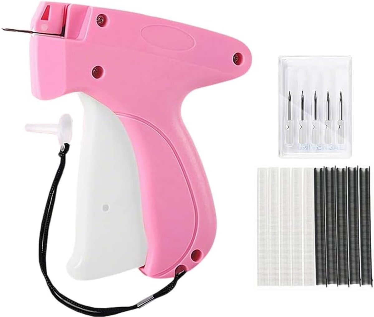 Anlising Labeling Gun, Label Gun, Clothes with 6 Spare Needles + 1000 Sutures, Label Gun for Clothes, Price Tag - ShopVlot