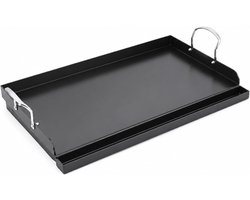 Denmay 25 x 16 Inch Universal Plancha Grill Plate for Gas Grills, Charcoal Grills, Electric Grill and More, Non-Stick - ShopVlot