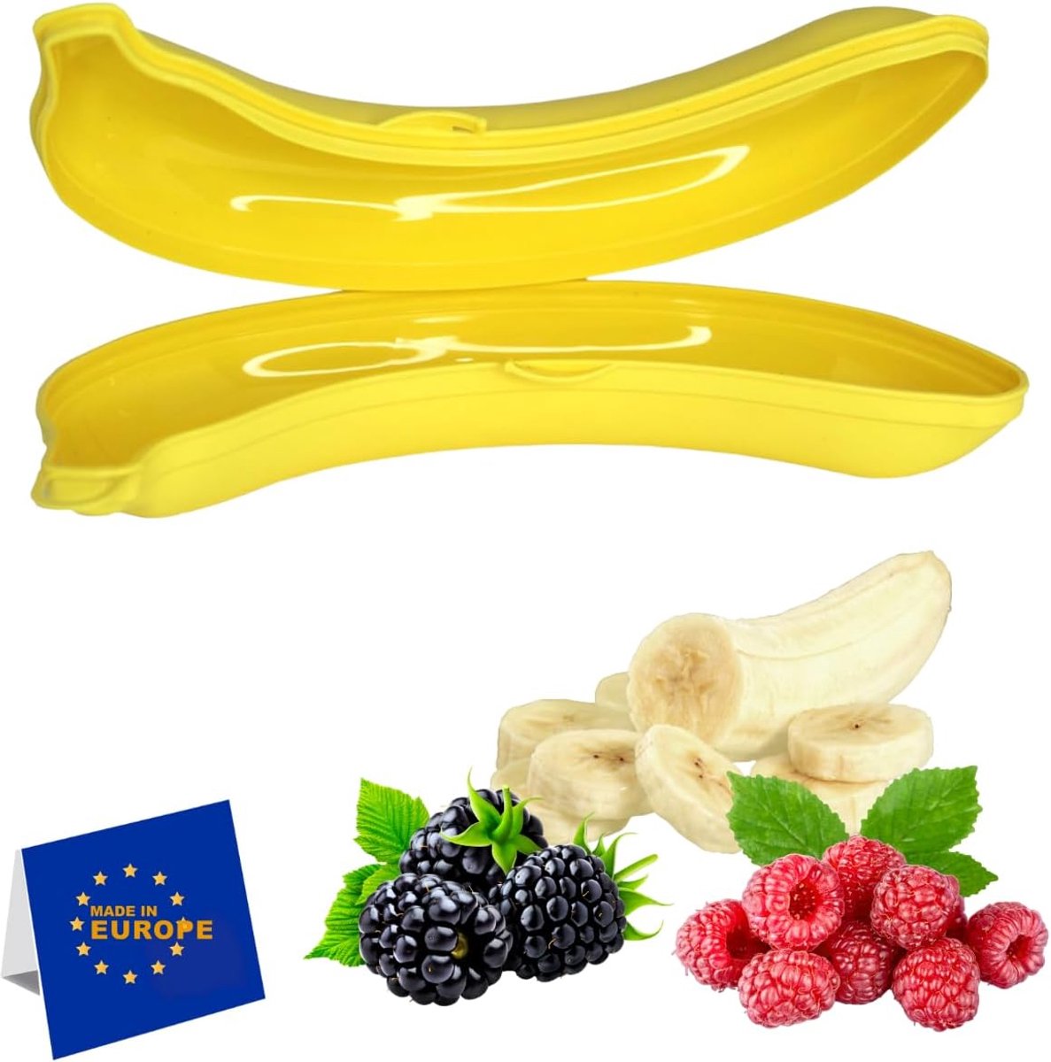 Banana Keeper Guard, Reusable Outdoor Travel Suitcase, Banana Protector, Kitchen Gadgets...BPA Free Storage Pod - ShopVlot