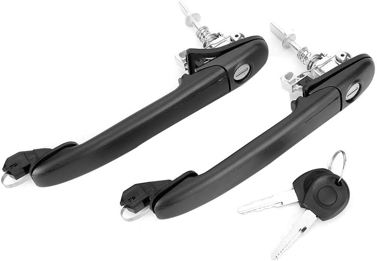 Front Driver Side Outside Door Handle Set Replacement Fit for MK3 6N1 FL 6N2 6N0837207C: - ShopVlot