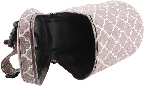 Geïsoleerde fleszak moedermelkkoeler - Roze 14cm x 19cm - Draagbaar en multifunctioneel - Houdt melk op temperatuur - ShopVlot — afbeelding 4