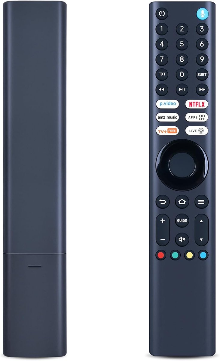 Vervangende afstandsbediening voor Xiaomi TV F Pro XMRM-P9 - spraakopname - eenvoudig in gebruik - ShopVlot