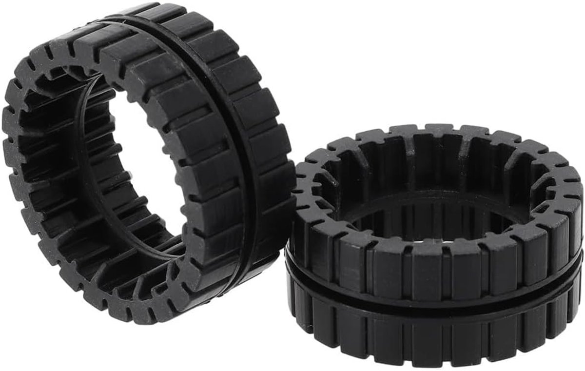 Vervangende niet-slip wielbanden voor M6 modellen 6110 en 6012 - 2 PACK - Duurzaam materiaal - Vermindert slippen - ShopVlot