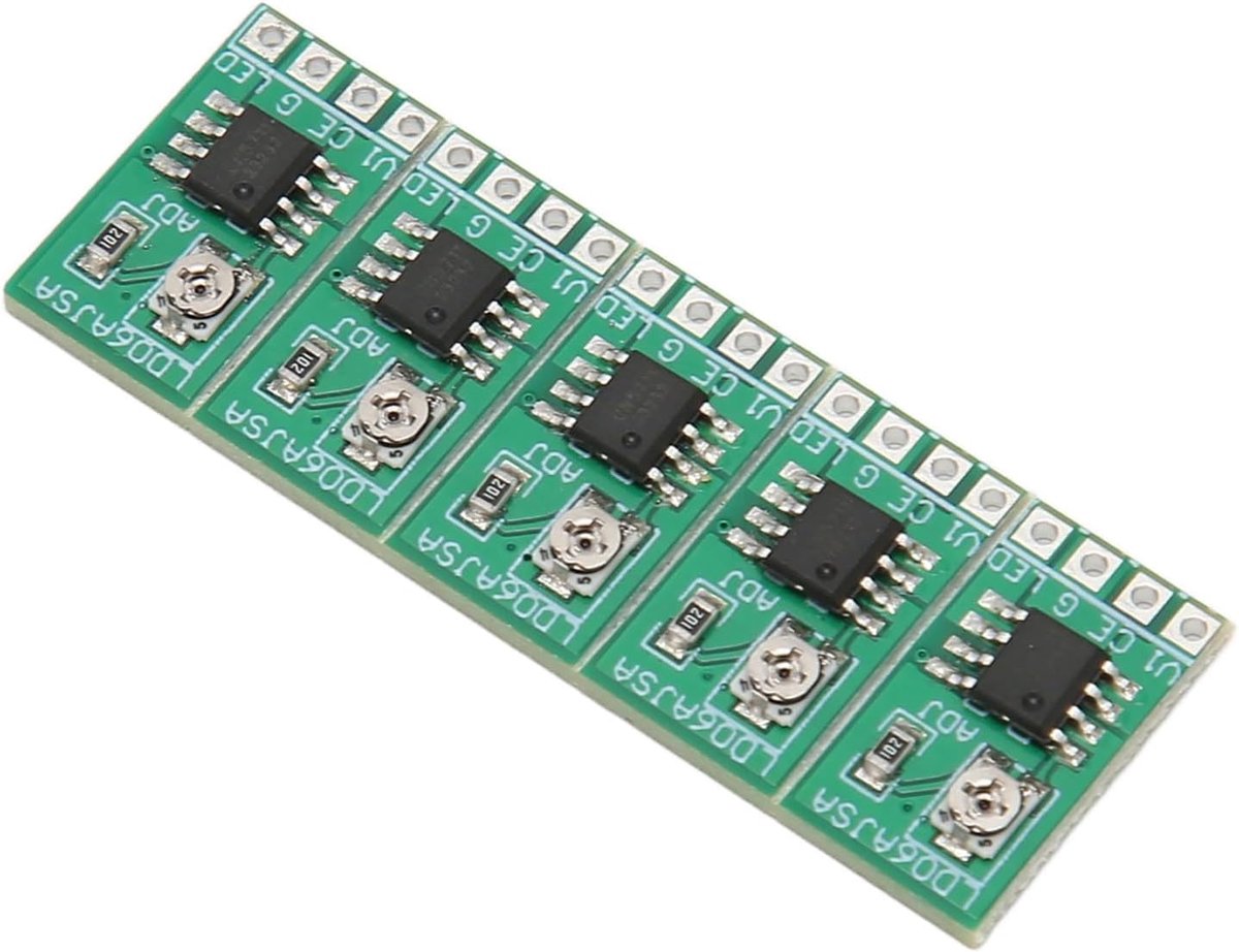 PCB LED Driver Board 30-1500MA - Constant Current Converter - Verstelbaar LED Module - Geschikt voor 3V tot 6V - ShopVlot