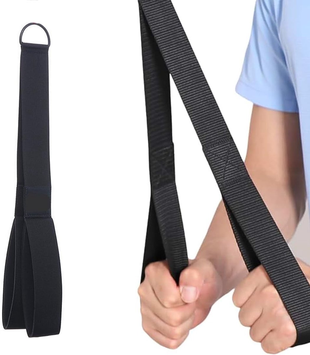 Tricepskoord 50 cm - Textiel - Geschikt voor triceps- en borst oefeningen - Fitnessaccessoire voor thuis en sportschool - ShopVlot
